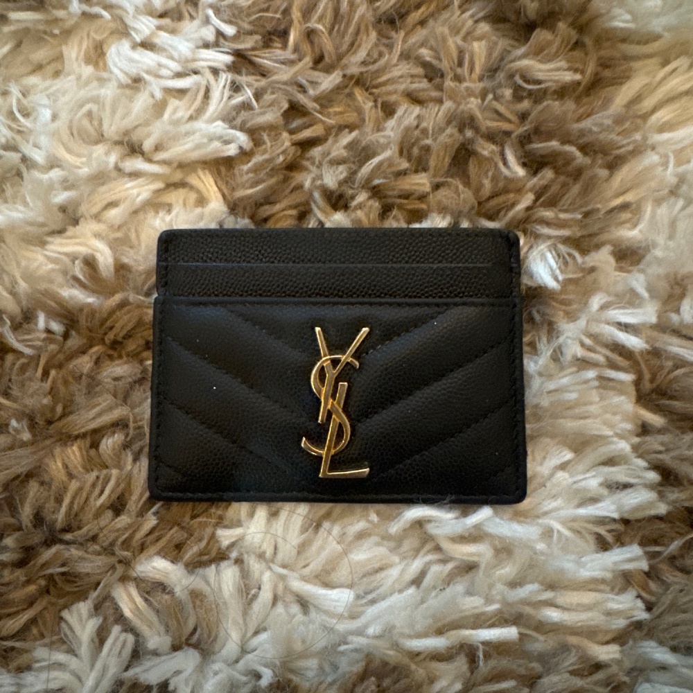 Saint Laurent CASSANDRE MATELASSÉ CARD CASE
